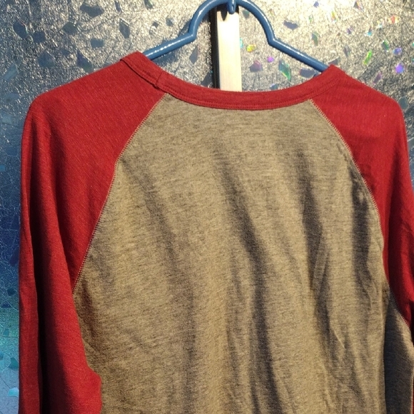 21 Men Gray Long Sleeve (3/4) Tee - Picture 8 of 8